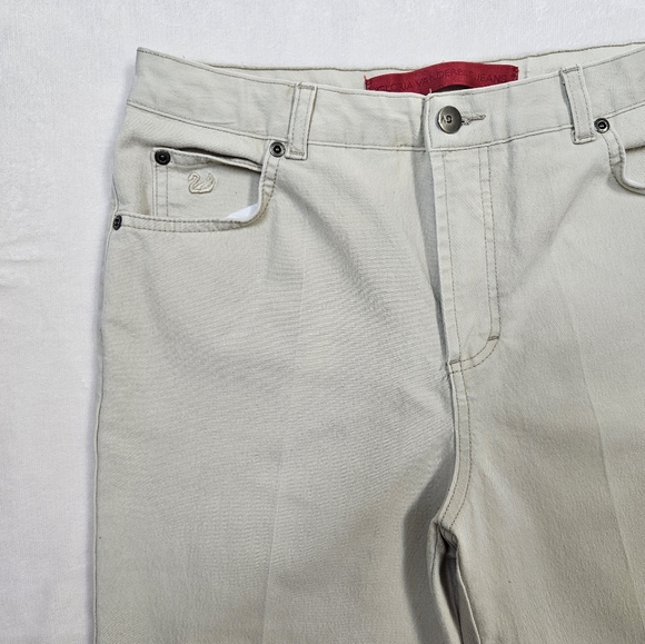 90s Cream Mom Jeans - Picture 2 of 5